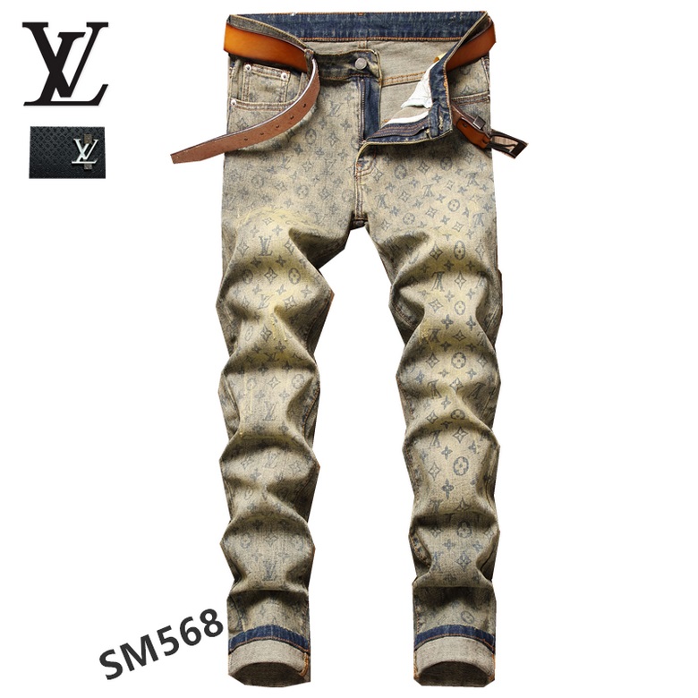 LV Jean Pants Long-015